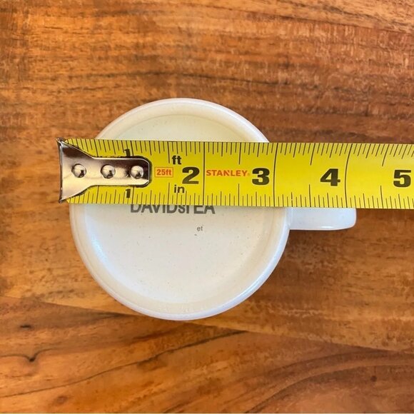 David’s Tea Rustic Mug Christmas Holiday Camper Cup with Little Green Trees 13oz - Picture 10 of 14